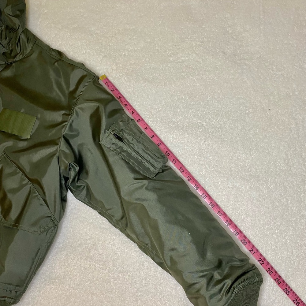Vtg Flyer’s Cold Weather US Military Jacket, CWU-45/P LARGE (42-44) - Picture 10 of 15